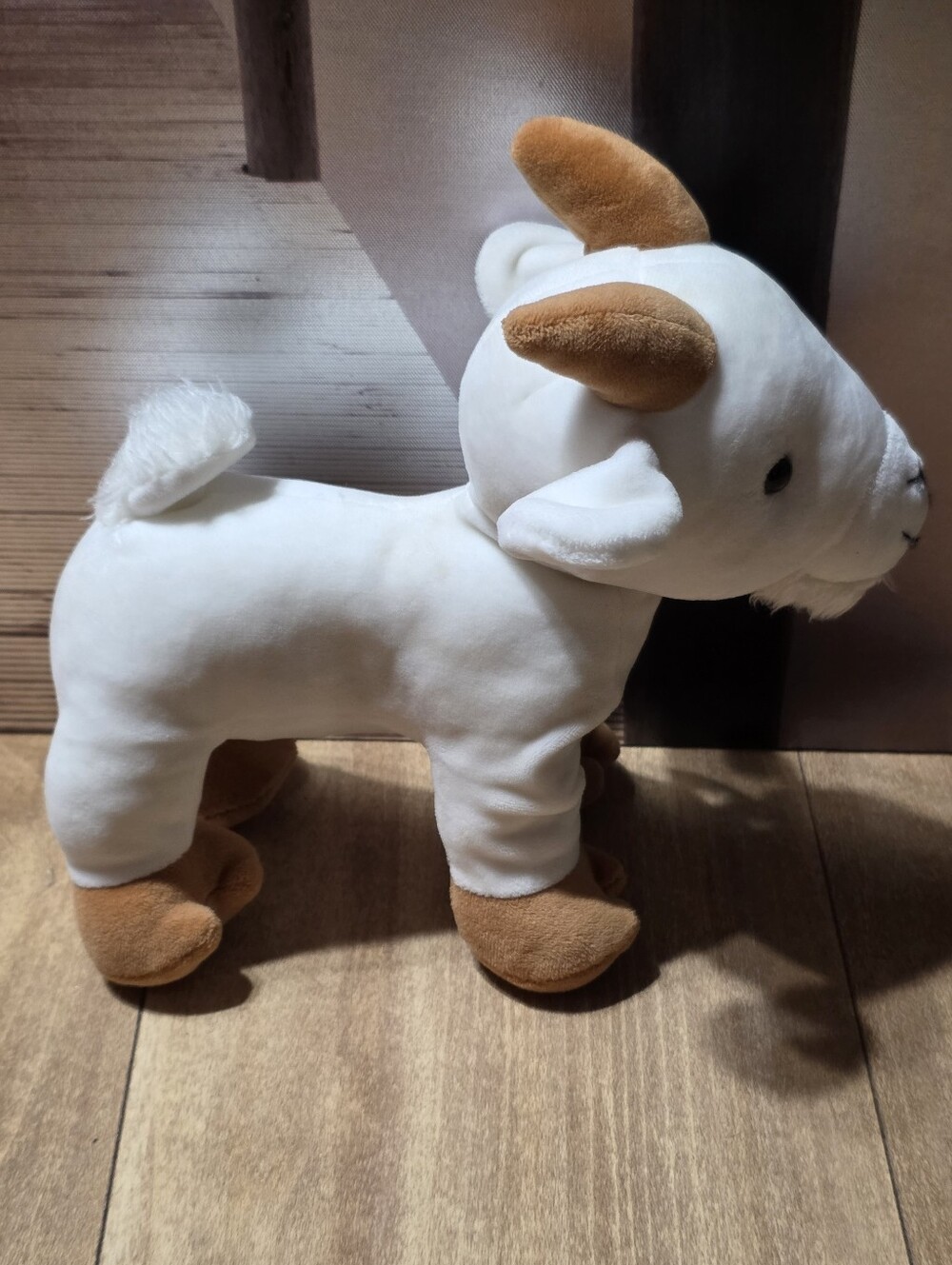 White Goat Stuffed Animal Plush